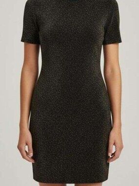 Karl Lagerfeld Shimmer Sweater Dress